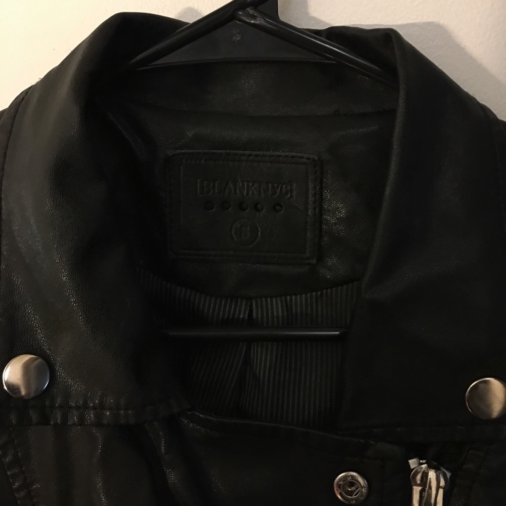 Black Moto Jacket - image 5